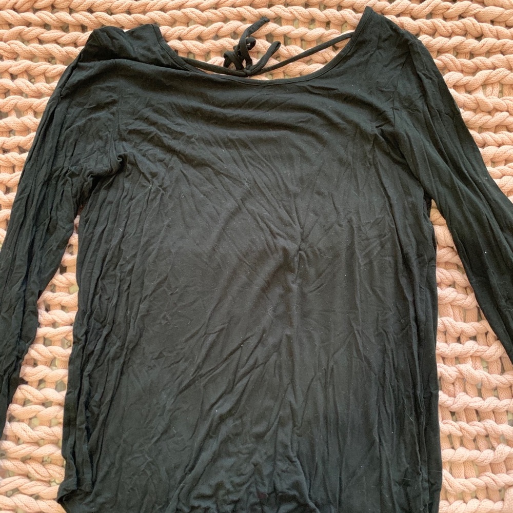 Long sleeve ballet back Aerie tee